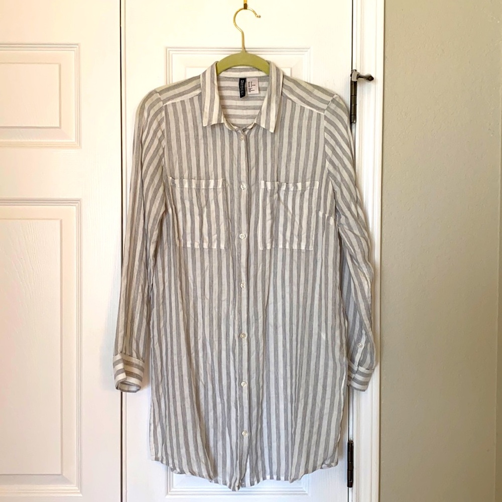 H&M Button Up Tunic